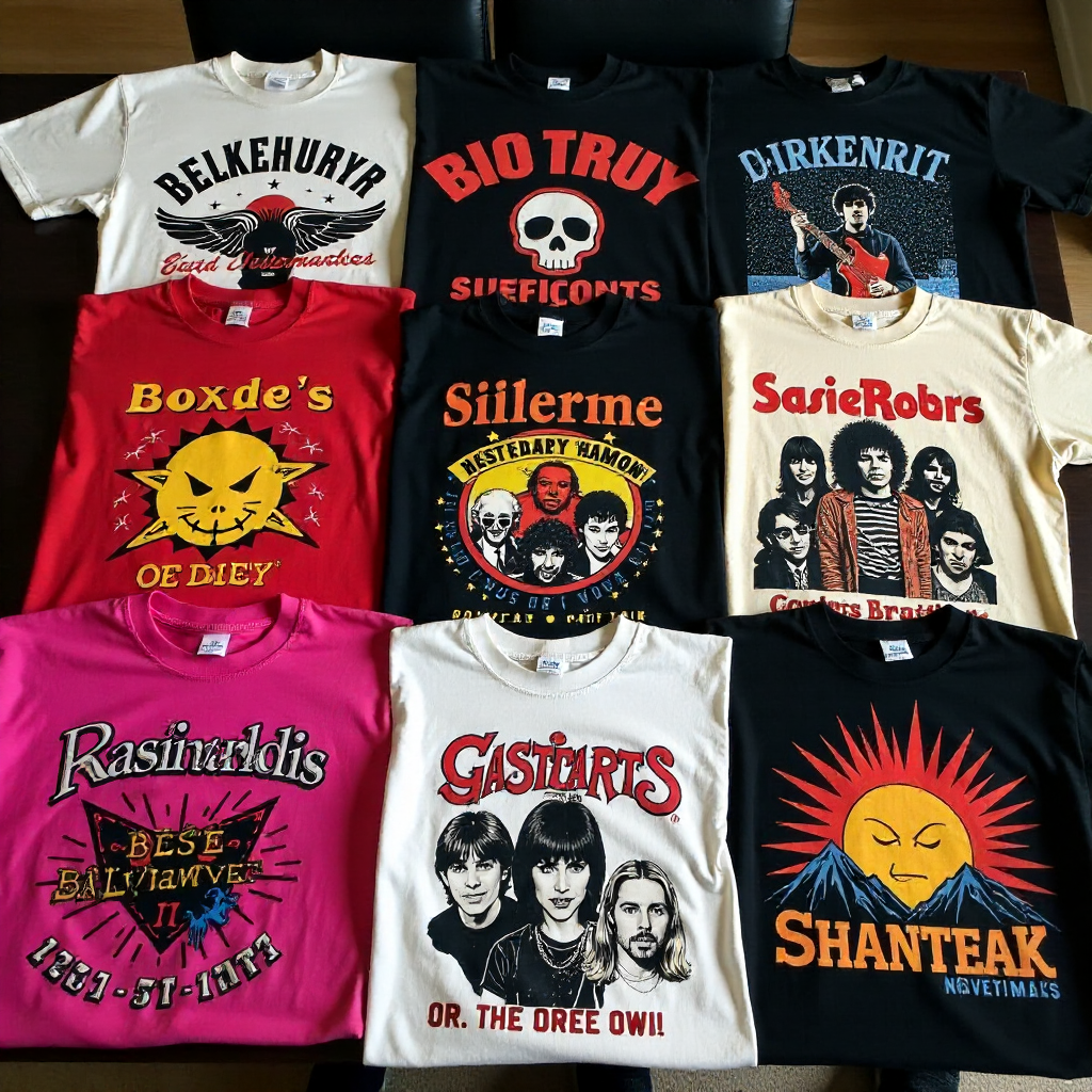 The Evolution of Music Merch: From Band T-Shirts to Limited Edition Collectibles